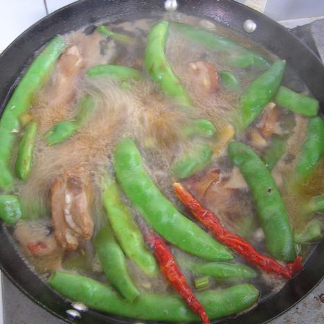东北菜排骨炖豆角