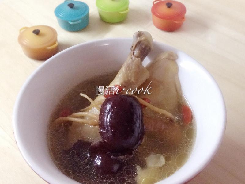 人参糯米鸡汤