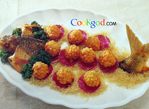 怪味鲮鱼丸
