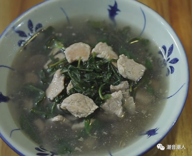 枸杞叶瘦肉汤
