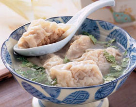荠菜肉馄饨