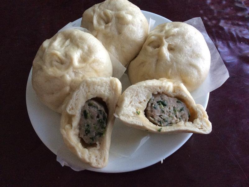 荠菜肉包