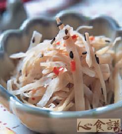 酸甜牛蒡丝