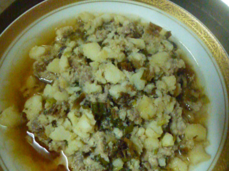 荸荠蒸肉
