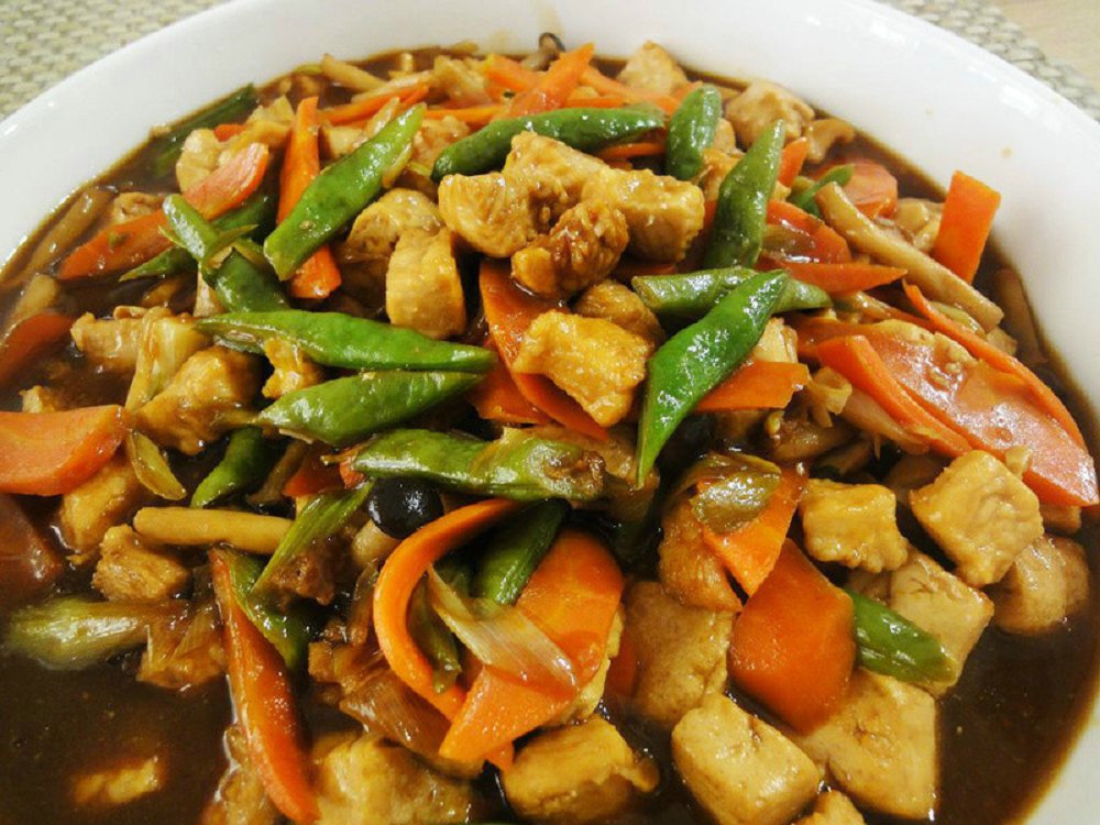 火鸡咸蛋豆腐煲