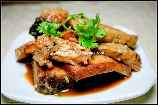 青鱼烧豆腐