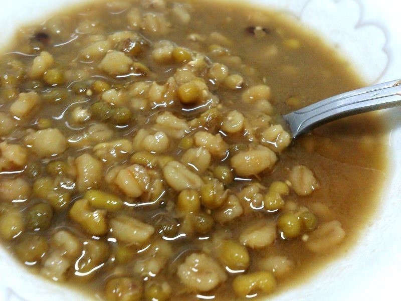 绿豆大麦仁汤