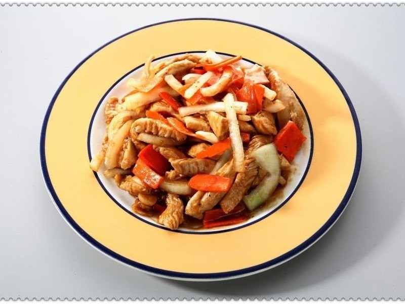 有心食谱：葱爆火鸡柳