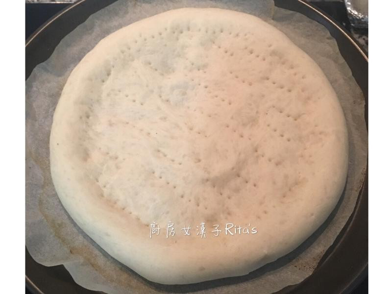 芝麻菜批萨
