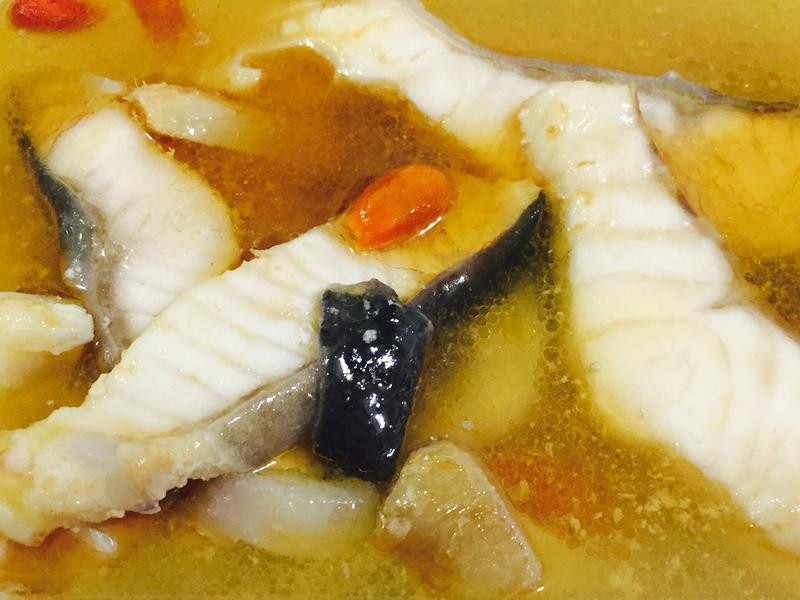 麻油鲟龙鱼汤