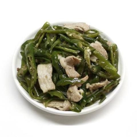 青椒炒肉片