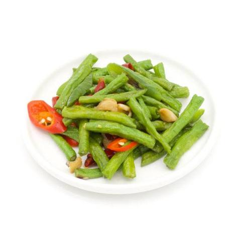 豇豆炒辣椒