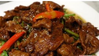 沙茶牛肉的热量