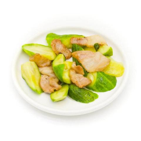 黄瓜溜肉片的热量