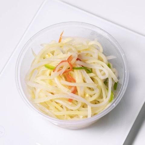 拌土豆丝的热量