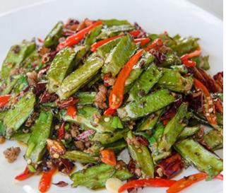干煸四棱豆的热量