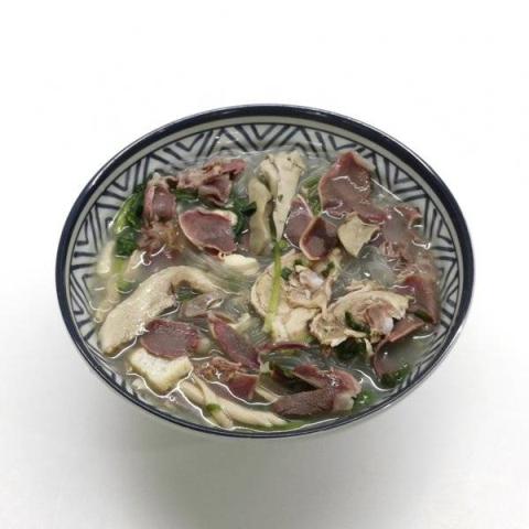 鸭血粉丝汤的热量