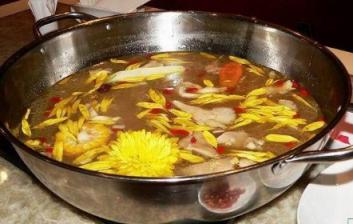 菊花生片大火锅的热量