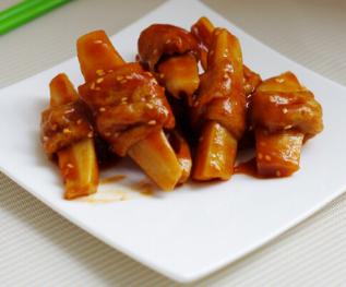 素糖醋排骨的热量