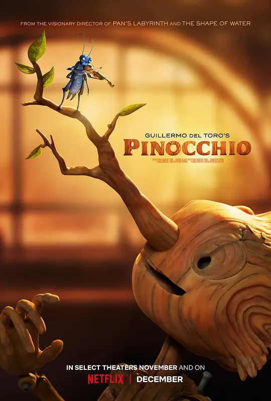 吉尔莫·德尔·托罗的匹诺曹 Guillermo Del Toro’s Pinocchio (2022) 电影百度网盘资源高清下载