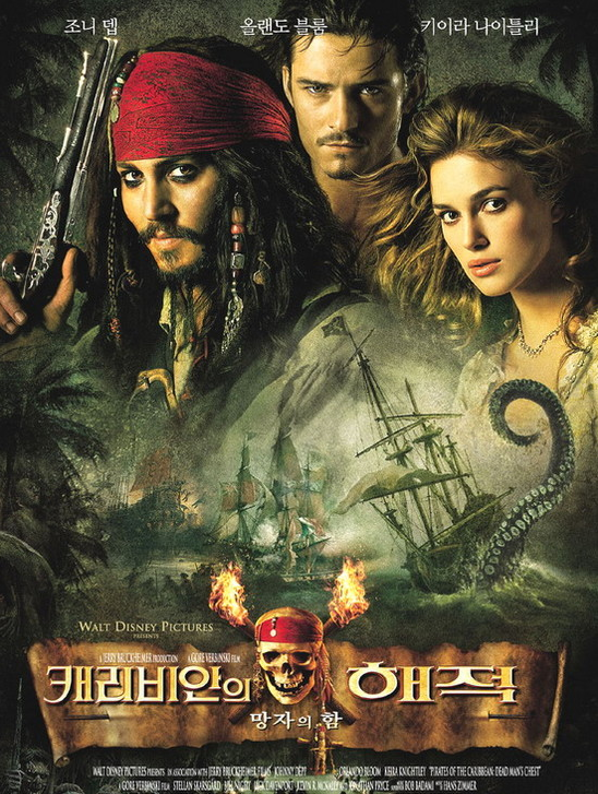 加勒比海盗2：亡灵的宝藏 Pirates of the Caribbean: Dead Man’s Chest (2006) 电影百度网盘资源高清下载