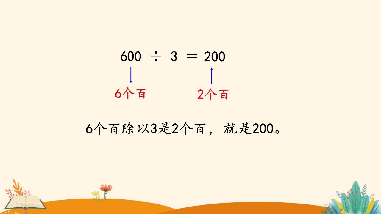 三年级下册数学资料《口算除法（1）》PPT课件（2024年）共14页