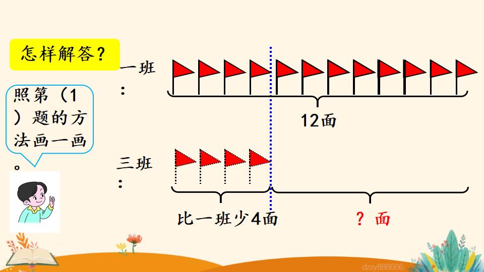 二年级上册数学资料《求比一个数多（少）几的数是多少》PPT课件（2024年）共23页