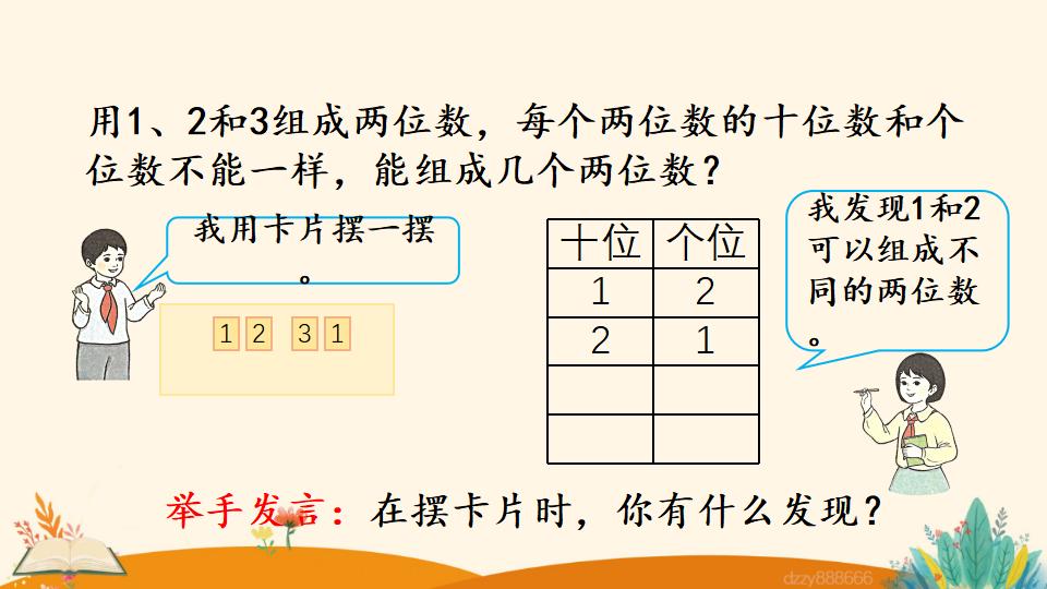 二年级上册数学资料《简单的排列问题》PPT课件（2024年）共18页